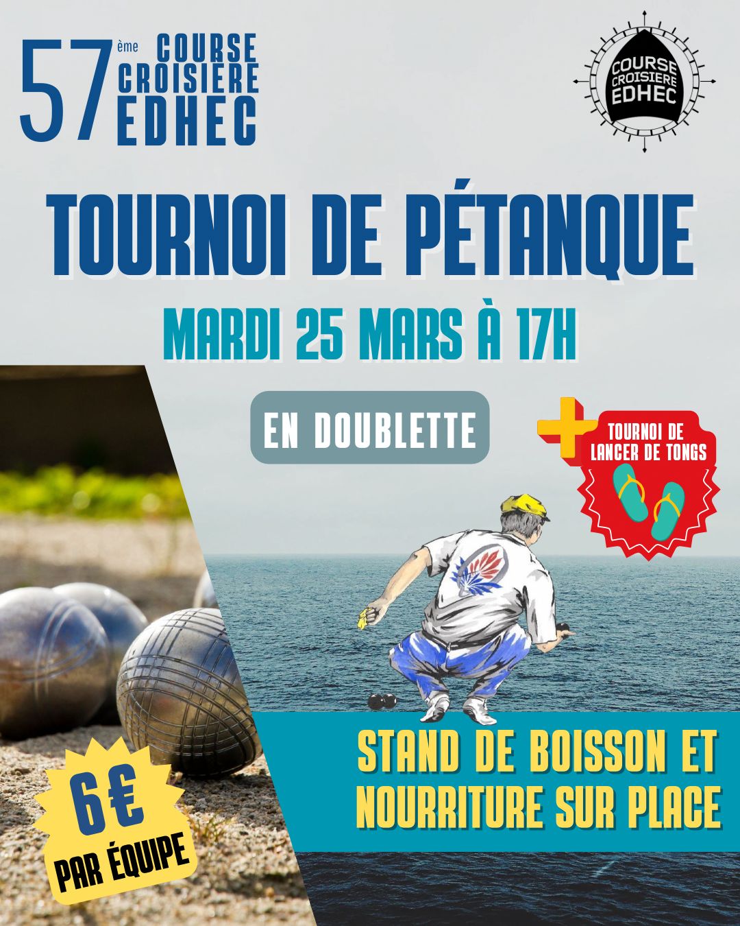 affiche tournoi pétanque